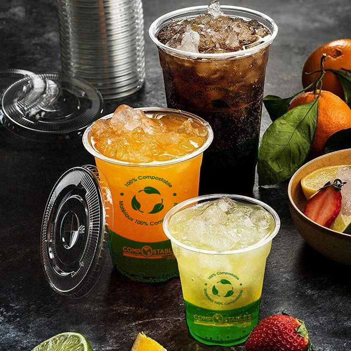 PLA Paper Cups and Lids
