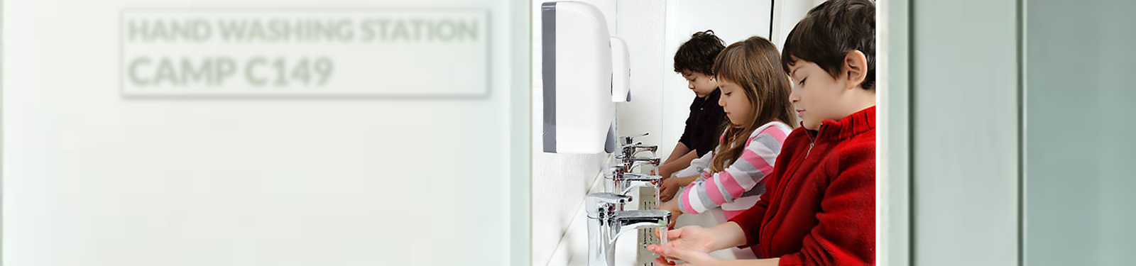 Soap and <br> Sanitizer Dispensers