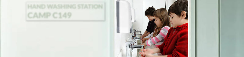 Soap and <br> Sanitizer Dispensers