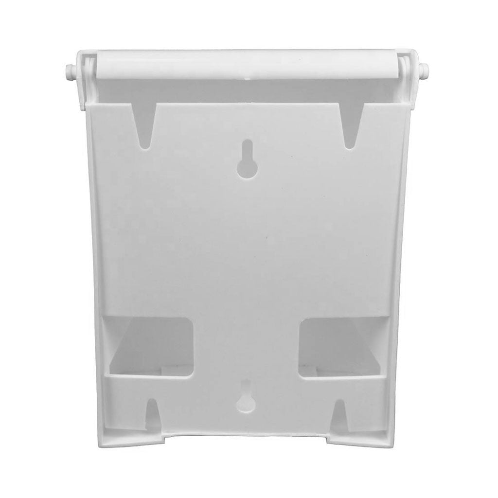 rectangular white bin with flap, Plastic Sanitary Napkin Disposal Unit, WASHROOM CARE, SANITARY NAPKINS & DISPENSERS, 3014