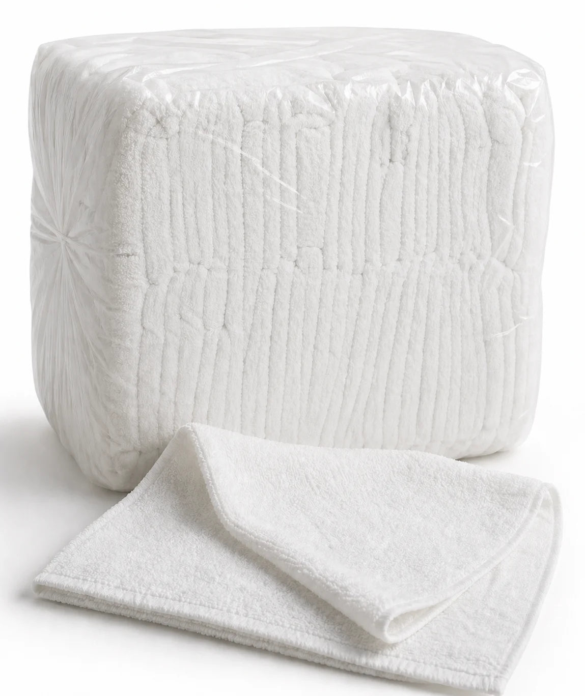 16” x 19” White Terry Towel / Bar Wipe 28 oz
