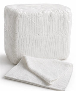 16” x 19” White Terry Towel / Bar Wipe 28 oz