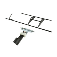 clip on head handle, Dust Mop 60 Inch Metal Handle With Clip-On, FLOOR CLEANING, DUST MOP HARDWARE, 3208