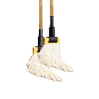 Jaws 54" Clamp Style Mop Stick Wood Handle