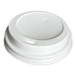 Plastic White Dome Sip Lids