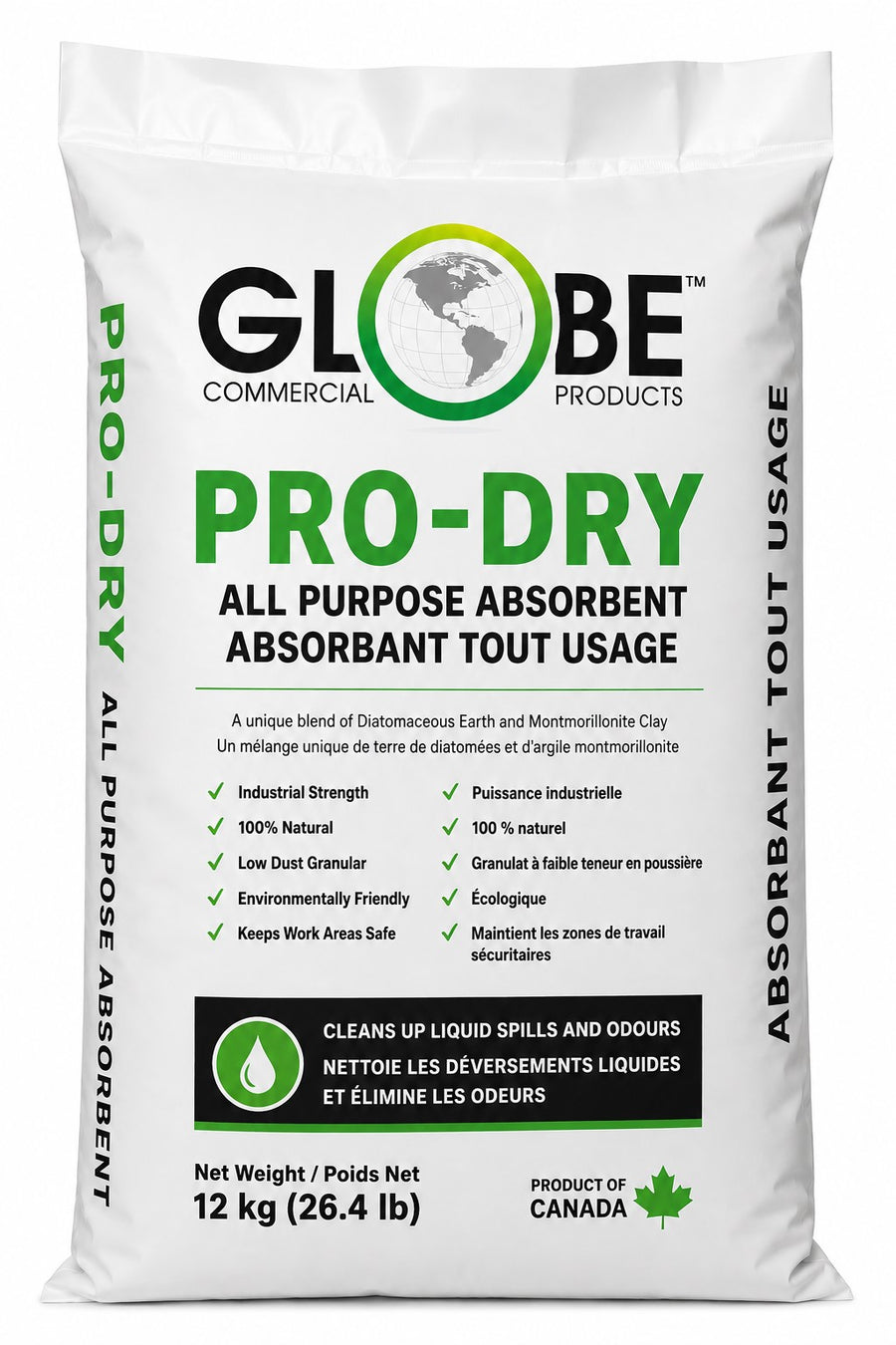 Globe PRO-DRY™ All Purpose Granular Absorbent 12KG