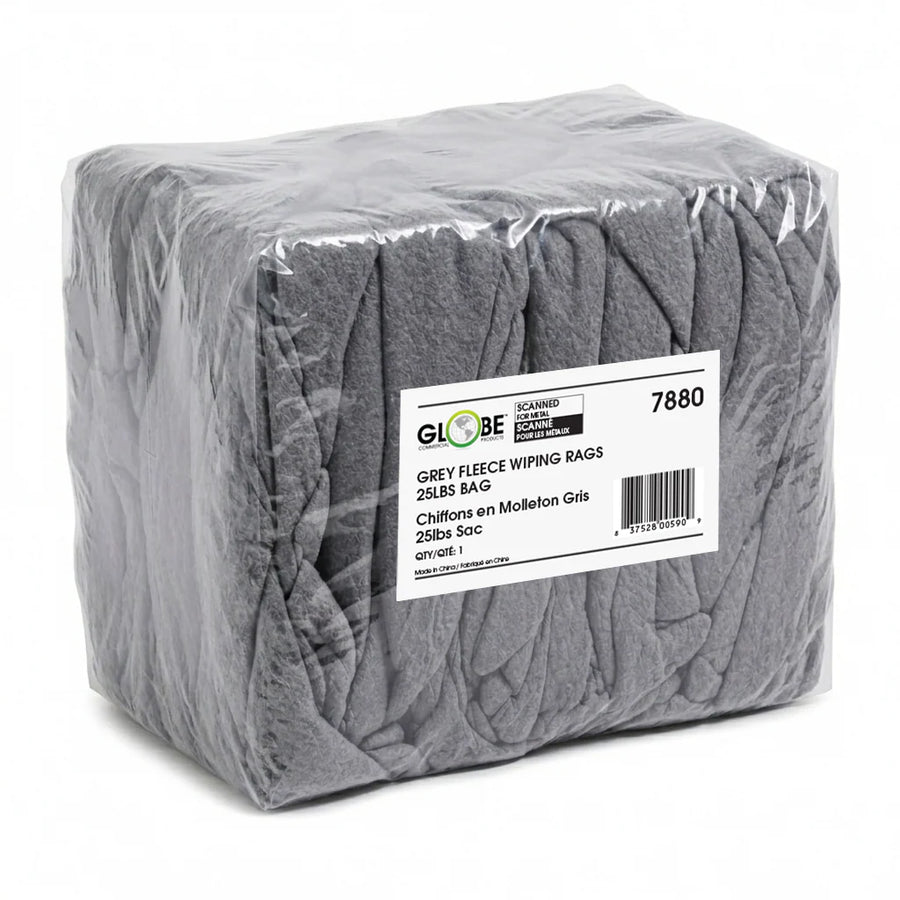 Grey Fleece Wiping Rags