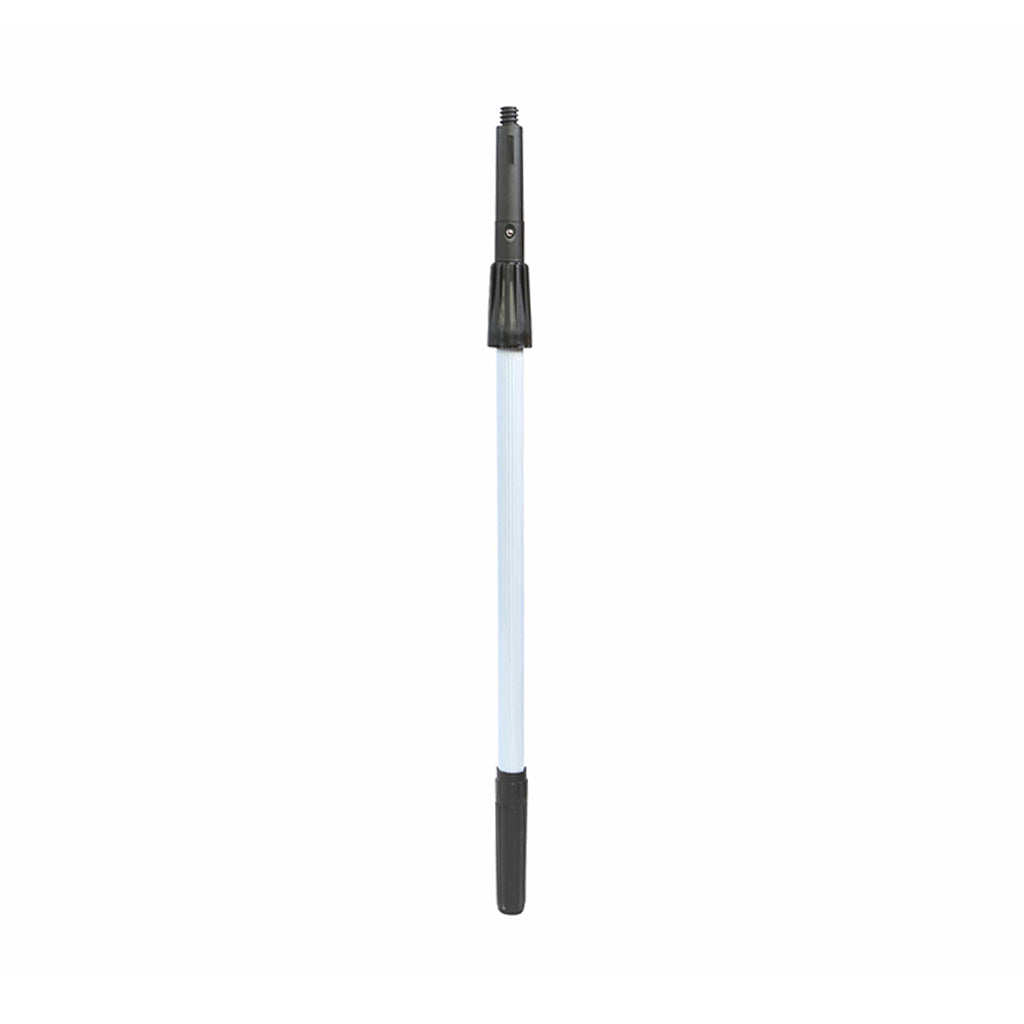 silver extension pole with black top grip and screw twist end 4ft, Extension Pole, SIZE, 4Ft / 2 Piece, GENERAL CLEANING, WINDOW CARE, 4470