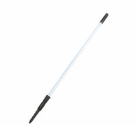 silver extension pole with black top grip and screw twist end, Extension Pole, SIZE, 4Ft / 2 Piece, GENERAL CLEANING, WINDOW CARE, 4470,4471,4472,4473,4474