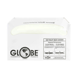 rectangular paper container with paper, Toilet Seat Covers Half Fold, WASHROOM CARE, TOILET SEAT COVERS, Best Seller, 4610,4611