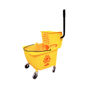 Sidepress Bucket And Wringer Yellow, SIZE, 35 Qt Yellow, FLOOR CLEANING, BUCKETS & WRINGERS, Best Seller, 3080Y