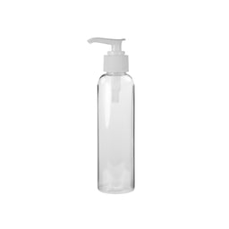 plastic clear botle with white push pump, 500 Ml Clear Sanitizer Bottle And Pump, GENERAL CLEANING, TRIGGERS PUMPS & BOTTLES & CAPS, COVID ESSENTIALS, 9387