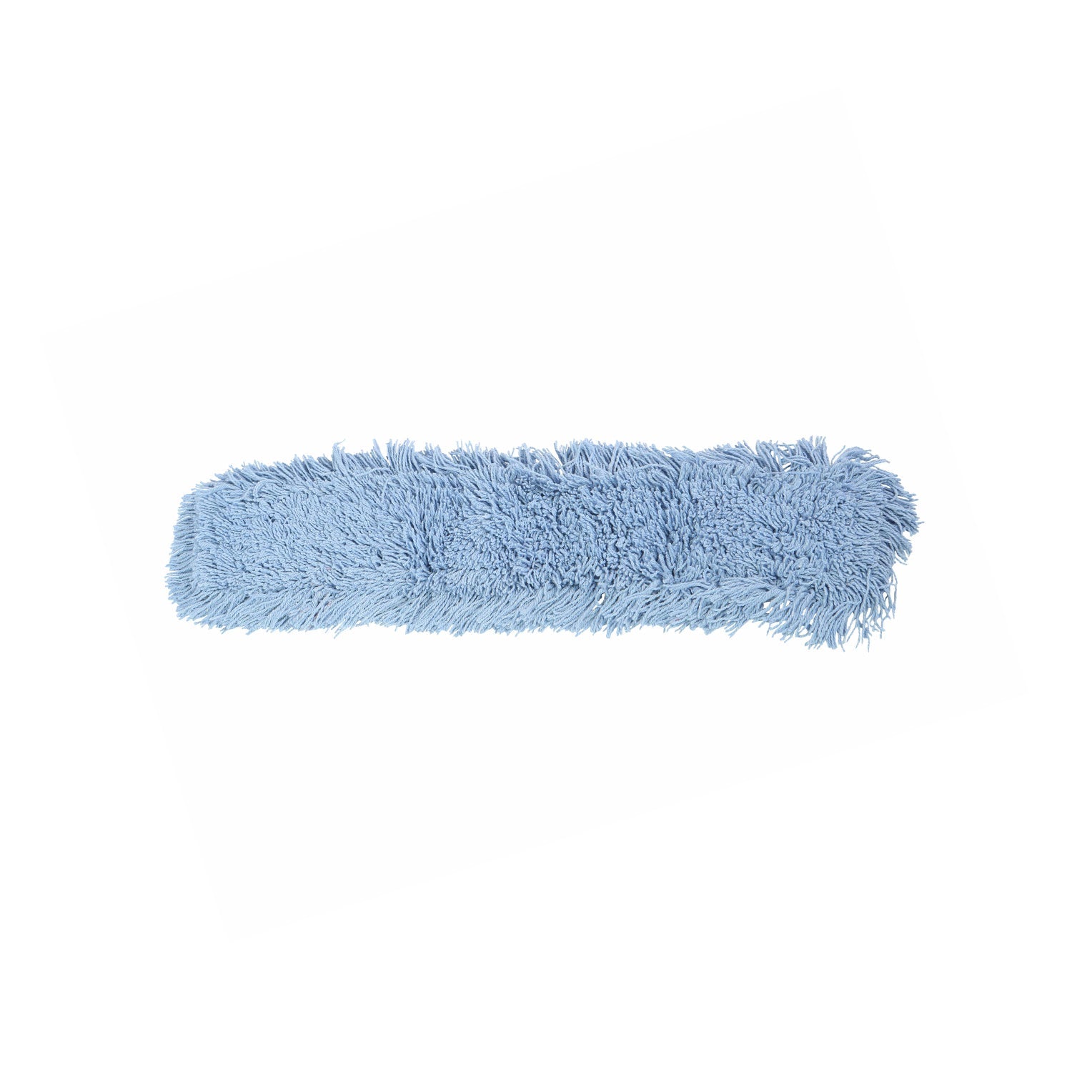 blue static cling dust mop close up 36inch x 5inch slip-on, Pro-Stat® Blue Slip-On Dust Mop Head, SIZE, 36 Inch X 5 Inch, FLOOR CLEANING, DUST MOPS, 3302