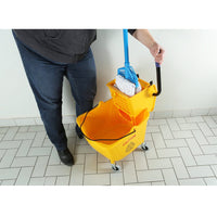 Sidepress Bucket And Wringer Yellow, SIZE, 35 Qt Yellow, FLOOR CLEANING, BUCKETS & WRINGERS, Best Seller, 3080Y