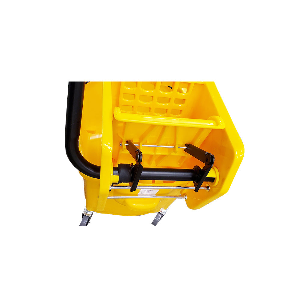 Sidepress Bucket And Wringer Yellow, SIZE, 35 Qt Yellow, FLOOR CLEANING, BUCKETS & WRINGERS, Best Seller, 3080W