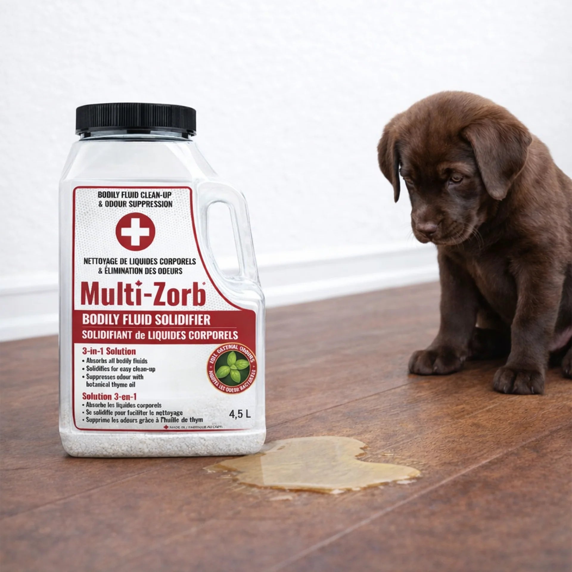 4.5 L Multi-Zorb Bodily Fluid Solidifier And Odour Suppressant