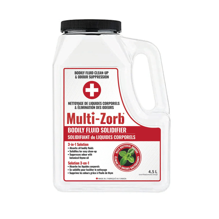 4.5 L Multi-Zorb Bodily Fluid Solidifier And Odour Suppressant