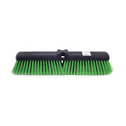 18 Inch Medium Plastic Block Pushbroom, COLOR, Green, FOOD SERVICE, RESTAURANT CLEANING, NEW, 5055G